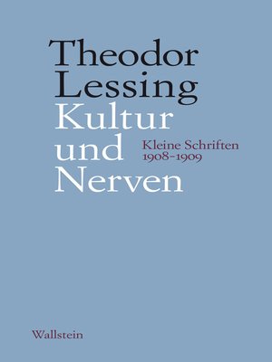 cover image of Kultur und Nerven